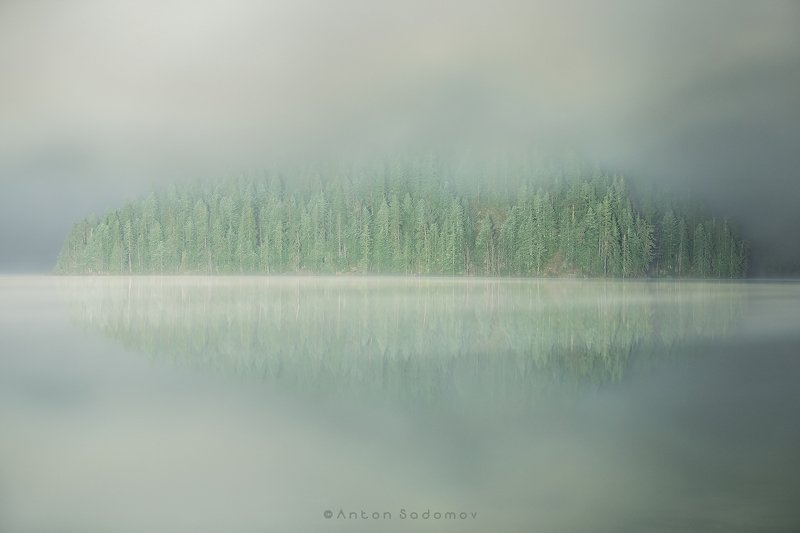 дурмитор, черногория, озеро, туман Национальный парк Дурмитор, Черногория фото превью