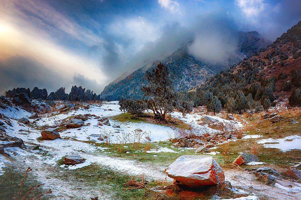 кыргызстан, горы, Элина Магалимова