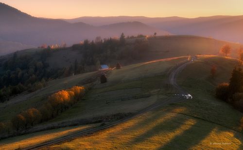 Вечер в Межгорье...