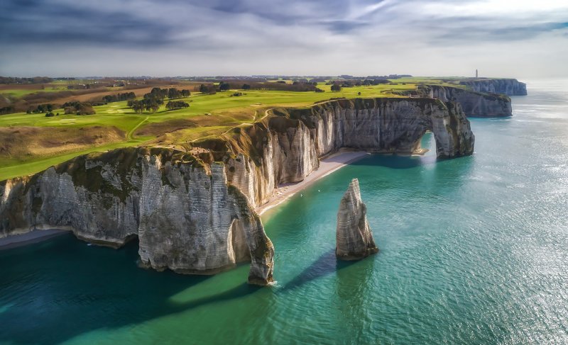 этрета,нормандия,франция,etretat,normandy,france,beach,landscape,ocean Etretat фото превью