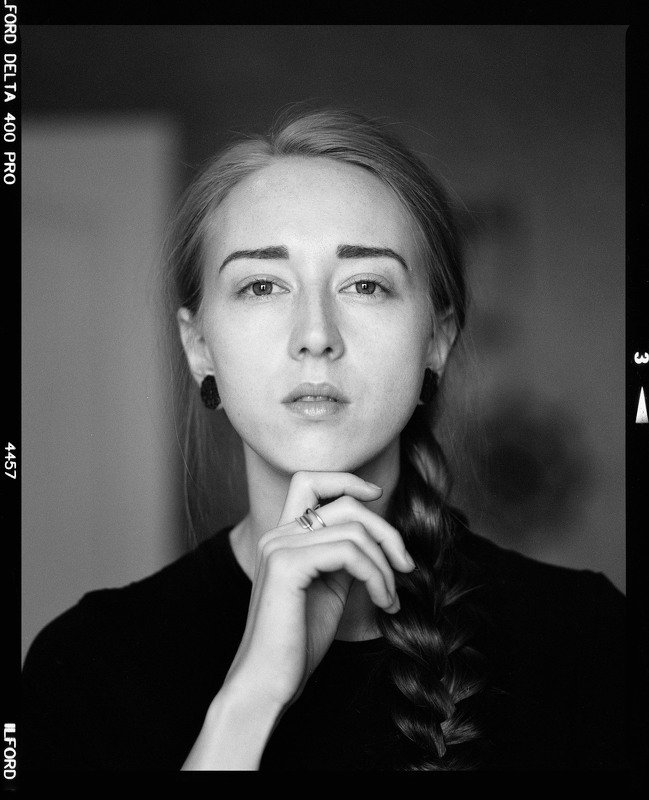 пленка, mamiyarz67, ilford Ксюша фото превью