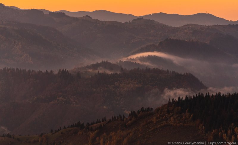 alpine, autumn, background, beautiful, cloud, dark, dawn, environment, fall, fog, foggy, forest, green, hiking, hill, landscape, light, mist, misty, moody, morning, mountain, mountain trees, mountains, mysterious, natural, nature, outdoor, park, peak, pin Misty Mountains Fog over forests and hills in Carpathian Mountains фото превью