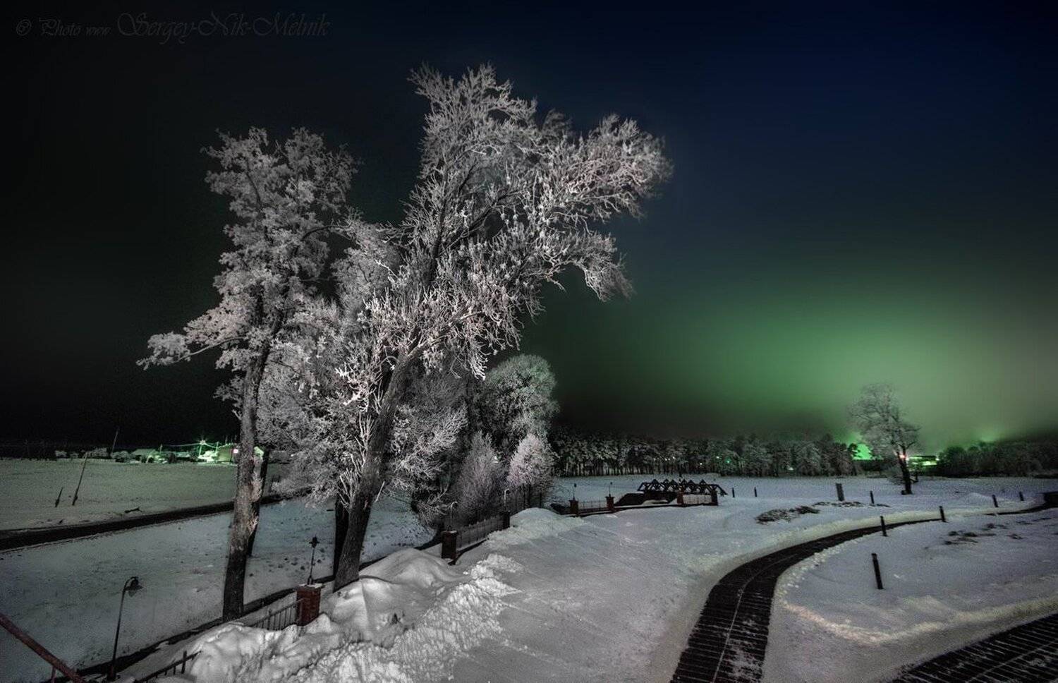 беларусь, замок, звезды, зима, луна, мороз, ночь, снег, дудутки, гольшаны, логойск, вечера-на-хуторе, озерцо, мирский-замок, Melnik-oy Serg-N-