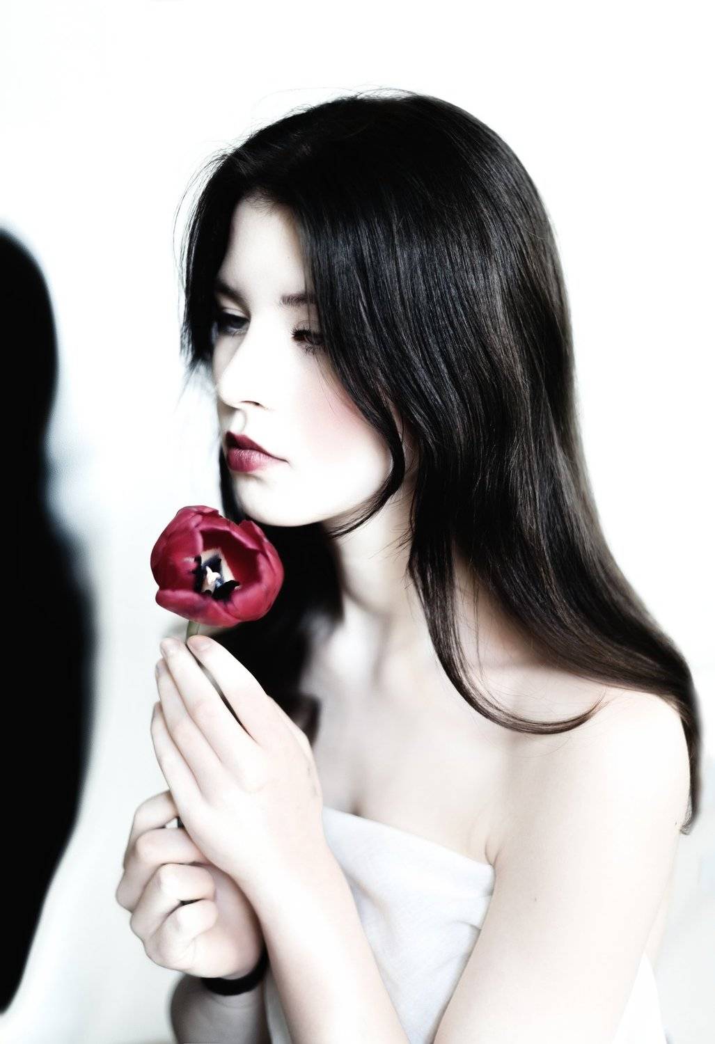 fine art , постановочная фотография ,жанровый портрет, губы , portrait, Natalia Kholodova