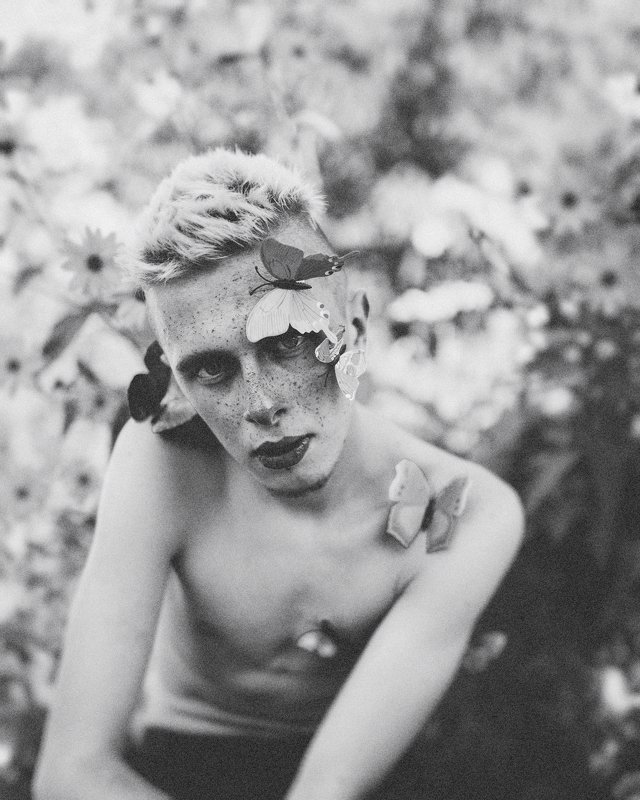 portrait,model,fineart,male,butterfly,pretty Butterfly boy... фото превью