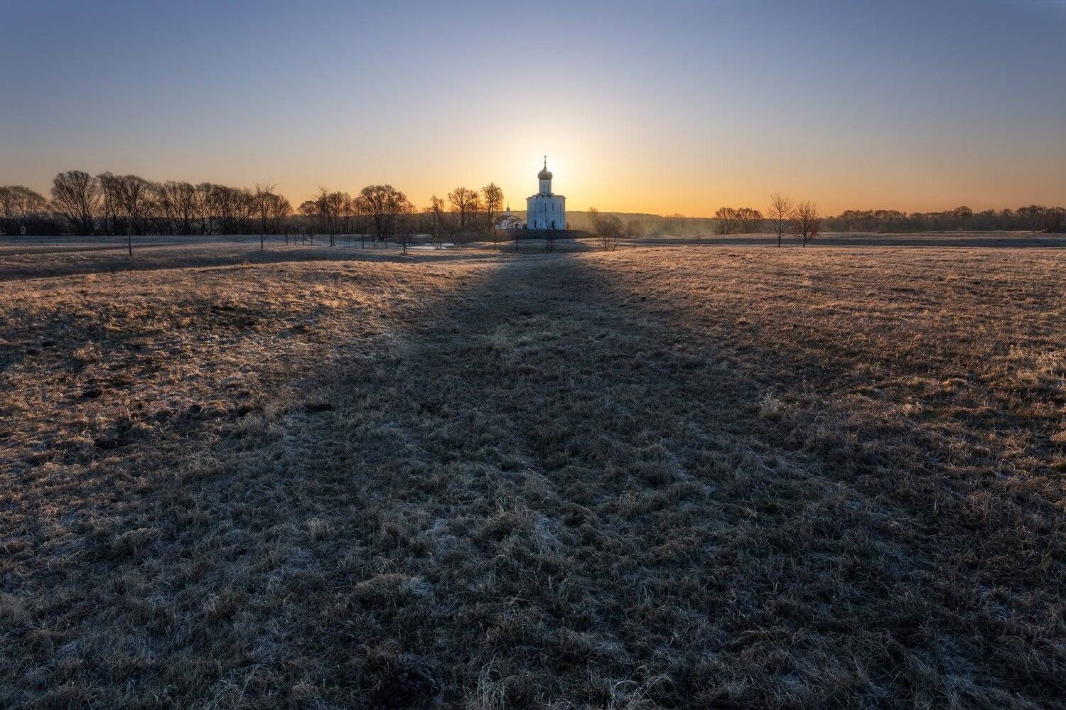 пейзаж, природа, Покрова, Нерль, Владимирская область, Золотое кольцо, Россия, рассвет, Мартыненко Дмитрий