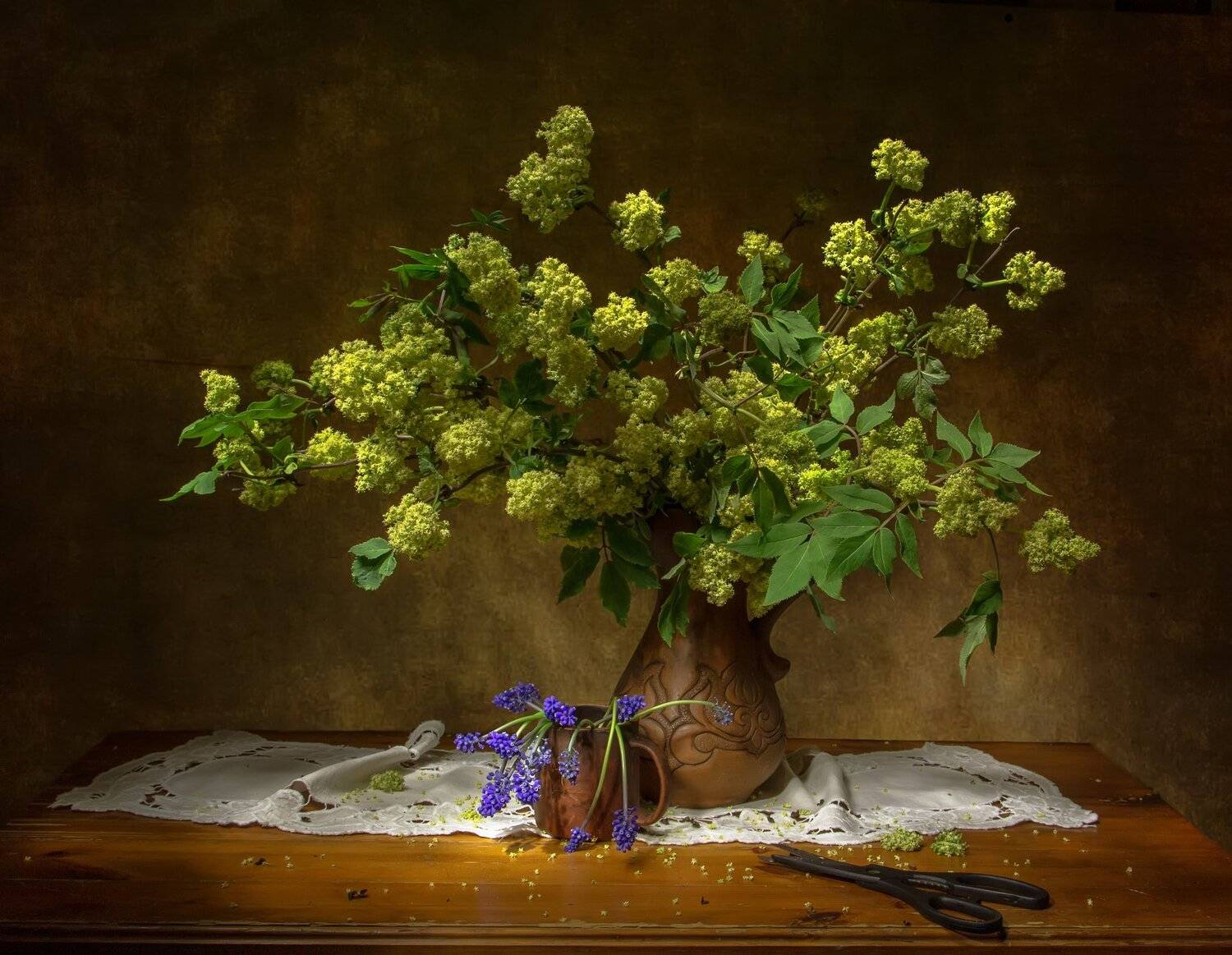 натюрморт, бузина, Татьяна Феденкова