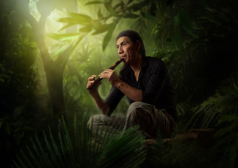 Уединение с природой фото превью