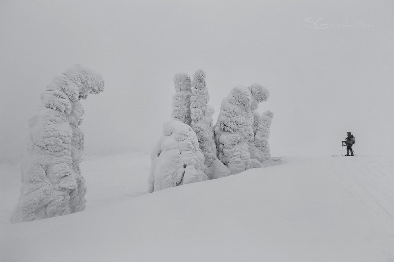 Урал, Северный Урал, Лямпа, ГУХ, Главный уральский хребет, лыжы, зимний поход Хроники Северного Урала фото превью