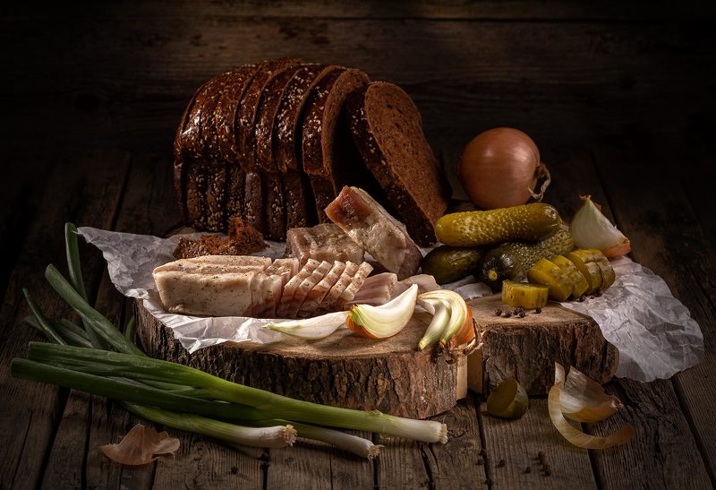 сало еда вкусно натюрморт  фото превью