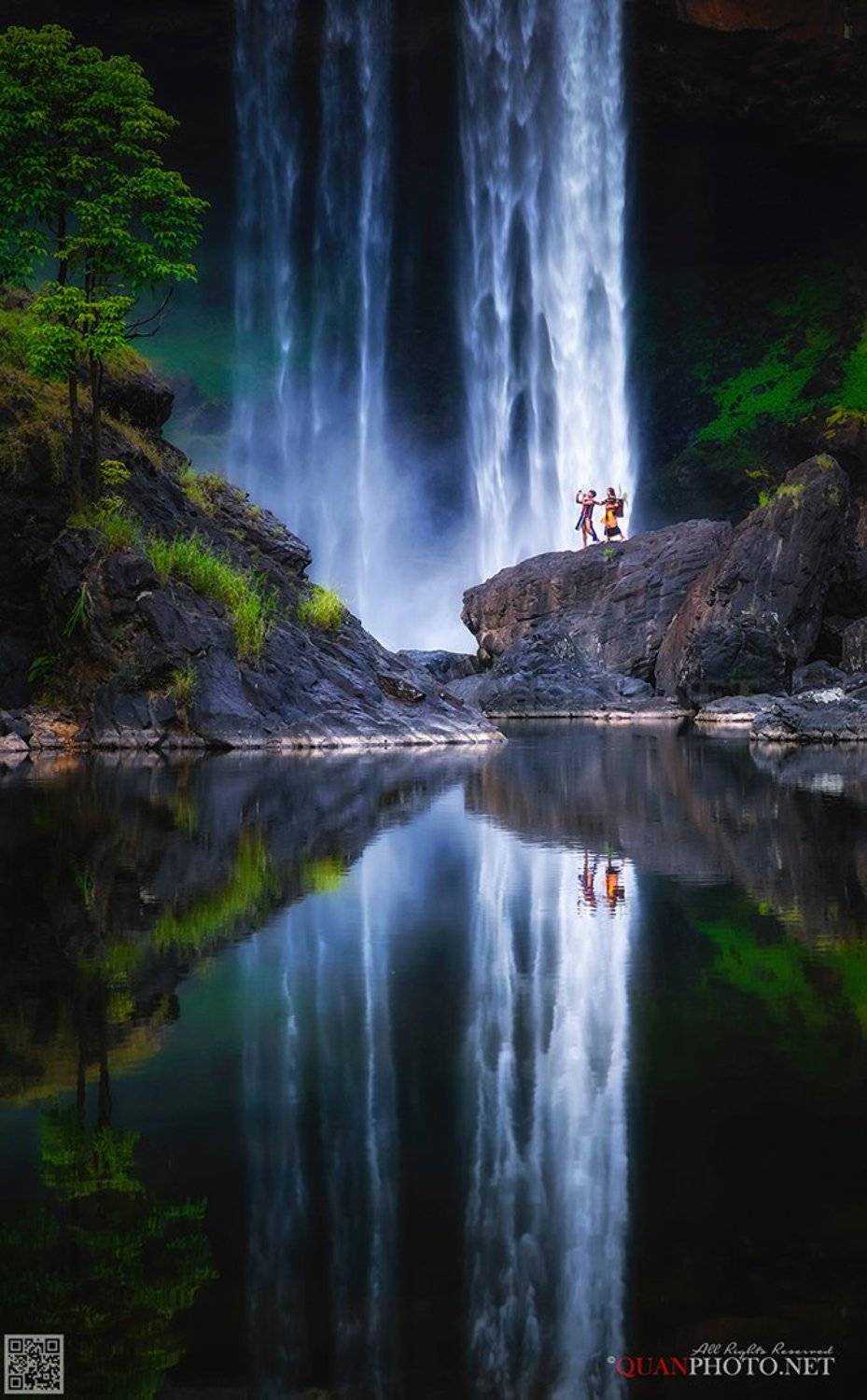 quanphoto, landscapes, nature, long_exposure, reflections, waterfall, vietnam, quanphoto