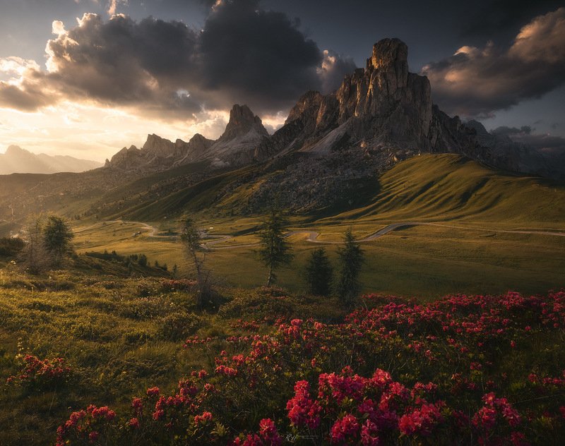 #landscape #mountains #dolomites #italy #fineartphotography “Bloomy mind” фото превью