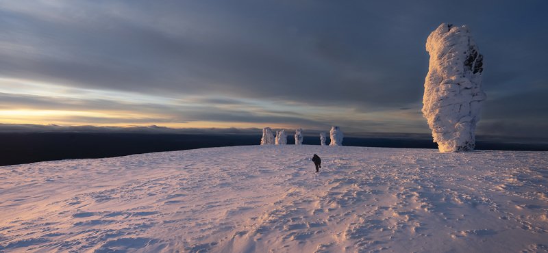 северный урал, маньпупунёр, пейзаж, путешествия, природа, горы, закат, вечер МаньПупуНёр фото превью