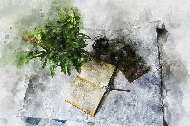 натюрмот арт фото акварель АКВАРЕЛЬ 5 фото превью