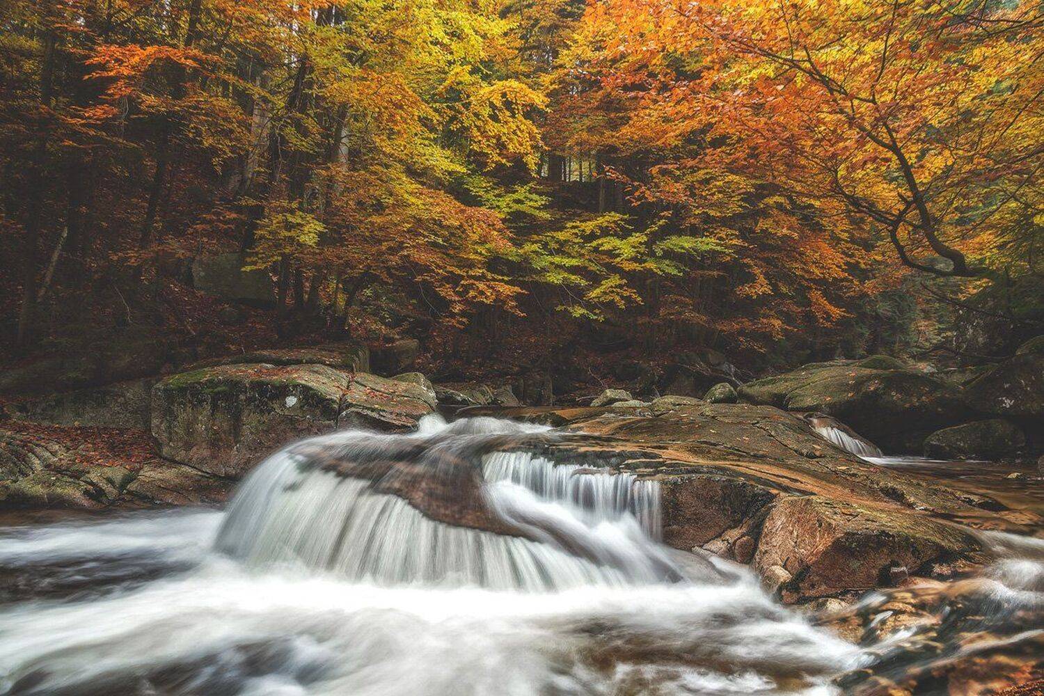 autumn,mountains,canon,waterfall, Iza i Darek Mitręga