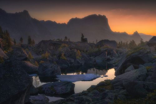 На рассвете