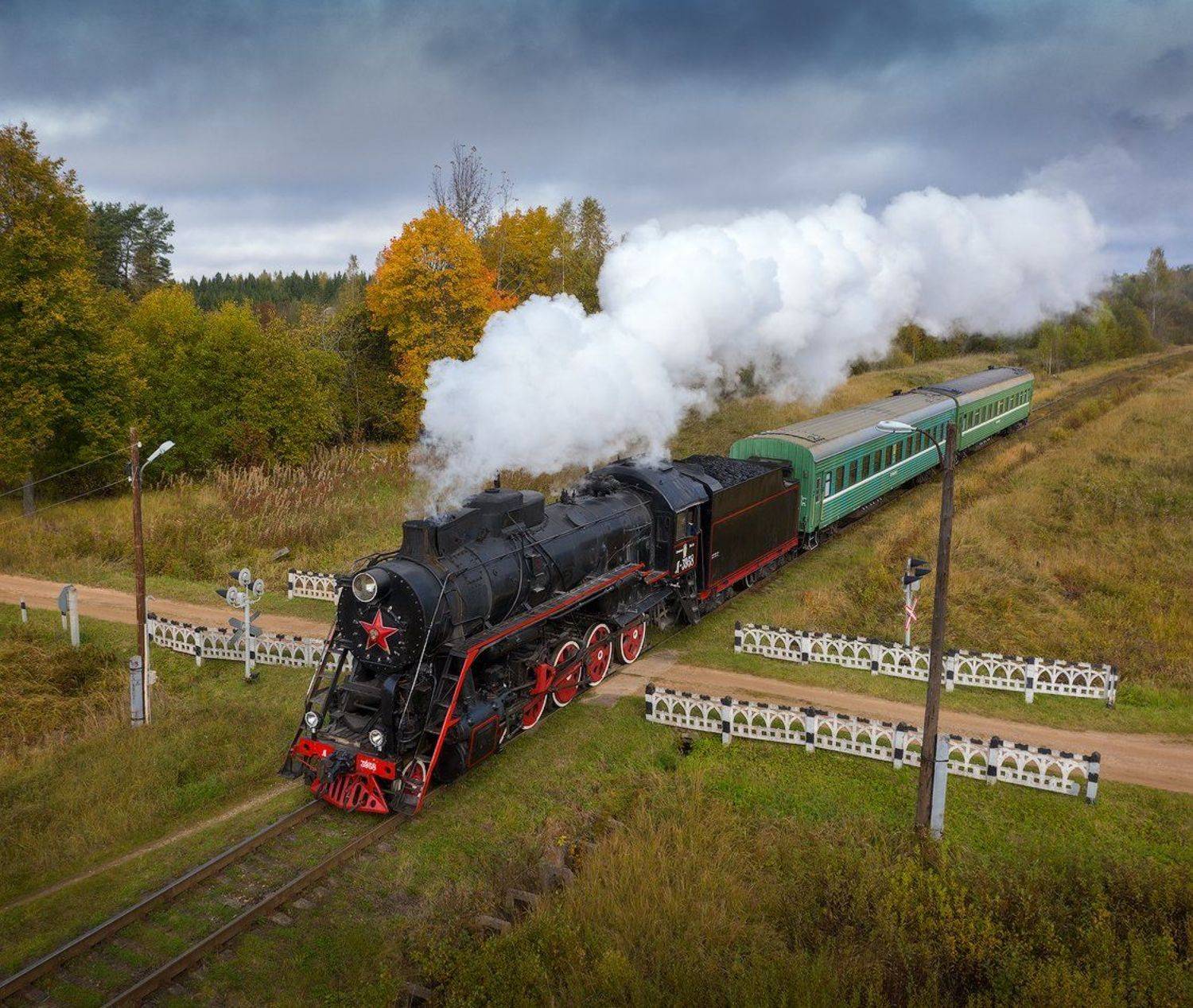 паровоз, тверская область, ретропоезд, селигер, Alex Yurko