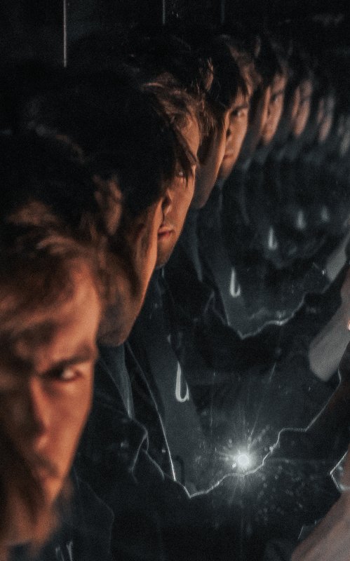 зеркало, душа, отражение, я, взгляд, изнутри, бесконечность, цвет, арт, сюрреализм, свет, луч, поиск, портрет, mirror, soul, reflection, i, look, inside, infinity, color, art, surrealism, light, beam, search, portrait finding Dali фото превью