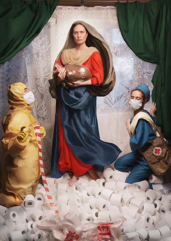 самоизоляция, изоляция, карантин Сикстинская Алена фото превью