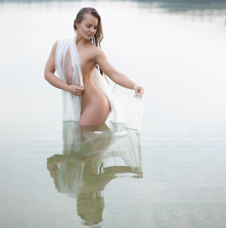 djfoto, nude, nude art, nudevilnius, water Купание Венеры  /  Bathing Venus фото превью