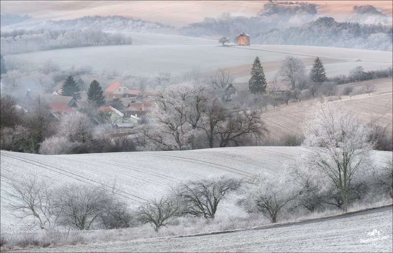 чехия, южная моравия, зима, рождество, czech, south moravia, Зимний сон .. фото превью