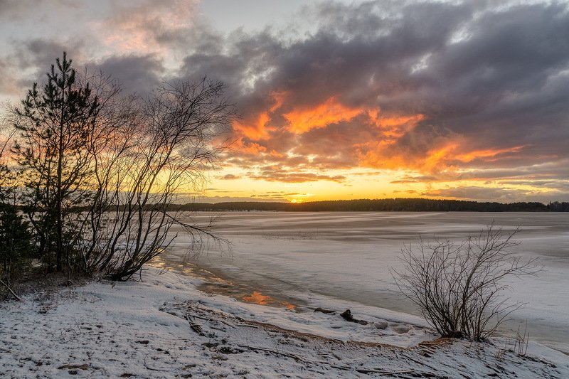 Пылающее небо фото превью