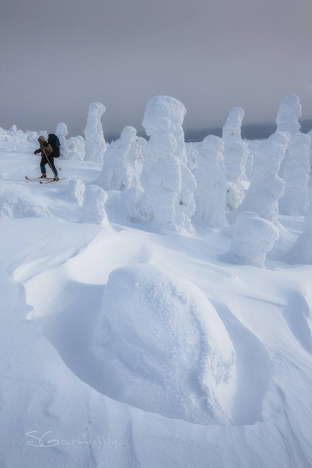 Северный Урал, Урал, лыжный поход, поход, зимний поход, ГУХ, Главный уральский хребет, Сергей Гарифуллин