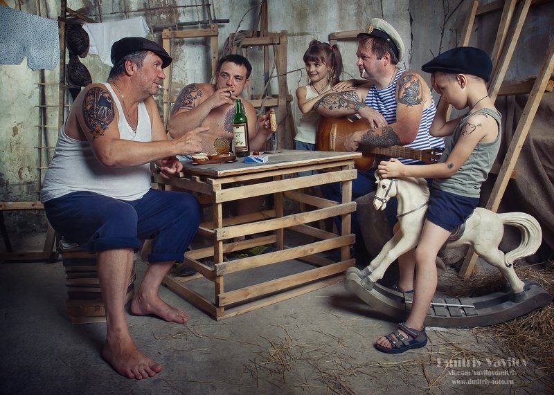 art_vavilov Ребята с нашего двора фото превью