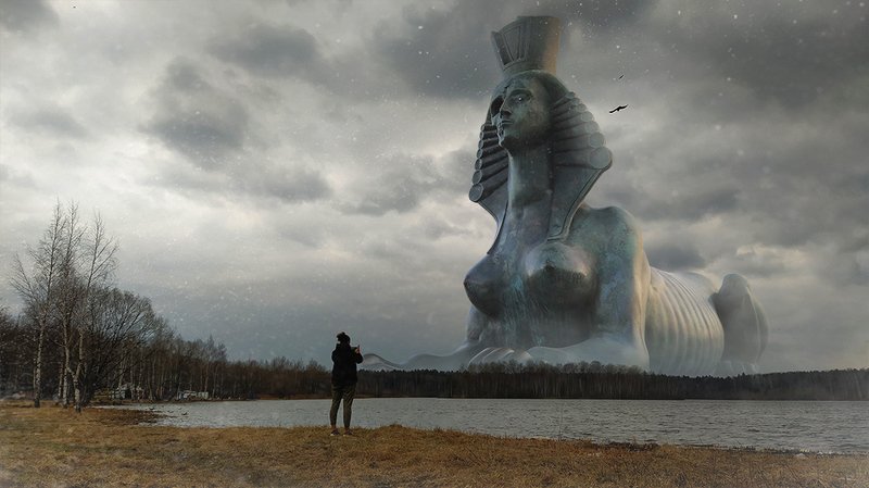 санкт-петербург, тень, ночь, пейзаж, сюр Сны апреля... (ночные путешествия) фото превью