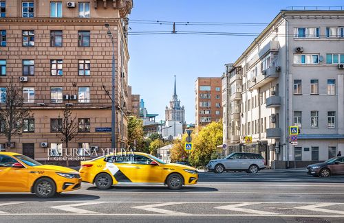 Такси в городе