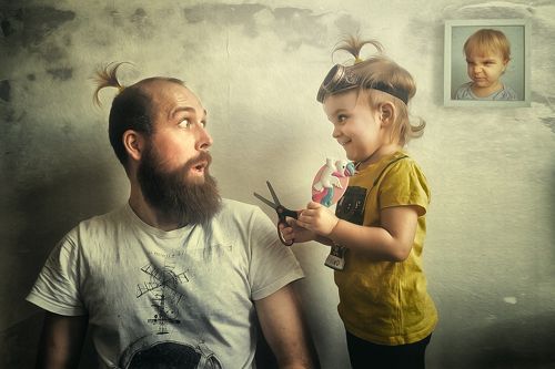 И будет два на подбородке