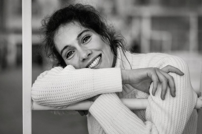 фото, девушка, портрет, улыбка, canon Аня фото превью