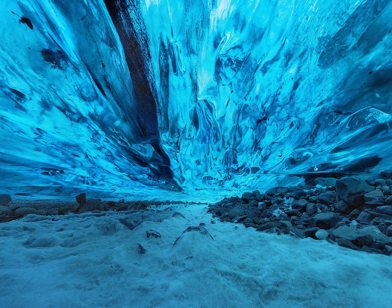 Ледяные пещеры, Исландия фото превью