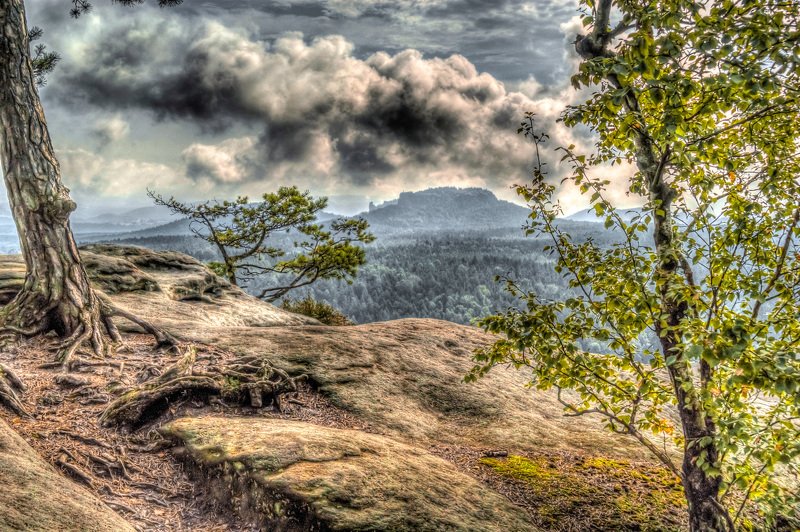 High Dynamic Range Image  Саксонская Швейцария/Sächsische Schweiz/Saxon Switzerland/ фото превью