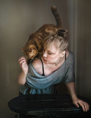 Автопортреты с Рыжиком