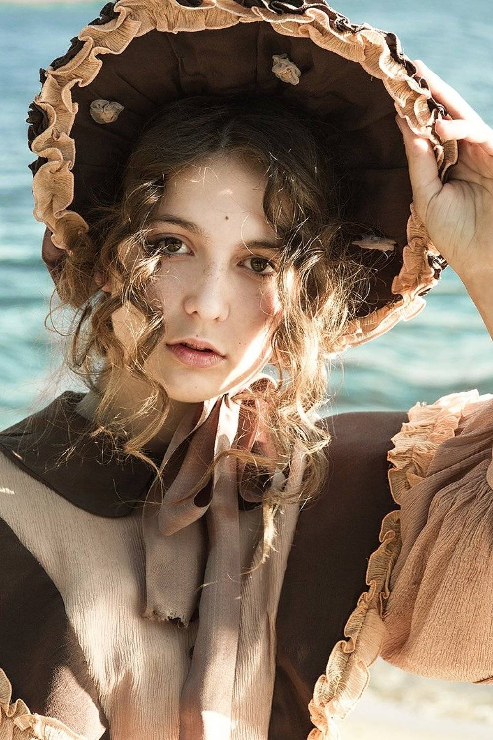 история, девушка, портрет, костюм, шляпка, Дарья Комарова