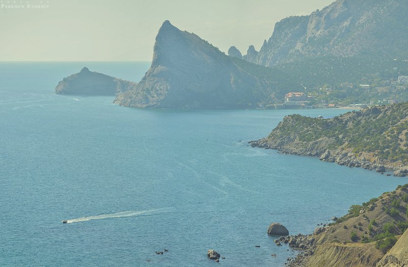 крым, море, черное море, горы, небо, карадаг, тропа голицына, мыс хамелеон Крымские мотивы фото превью