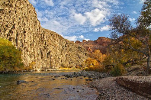 Чарынский каньон... часть 2... Прощальный вечер с Казахстаном...