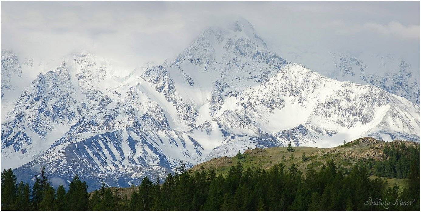 горный алтай, курайская степь, Анатолий Иванов