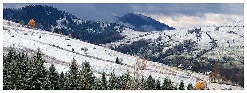 ПЕРВОЕ УТРО ПЕРВОГО СНЕГА.