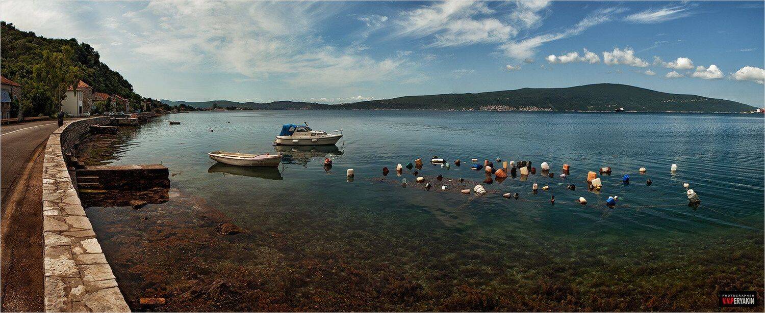 черногория, тиват, мидии, лодки, путешествия, Виктор Перякин