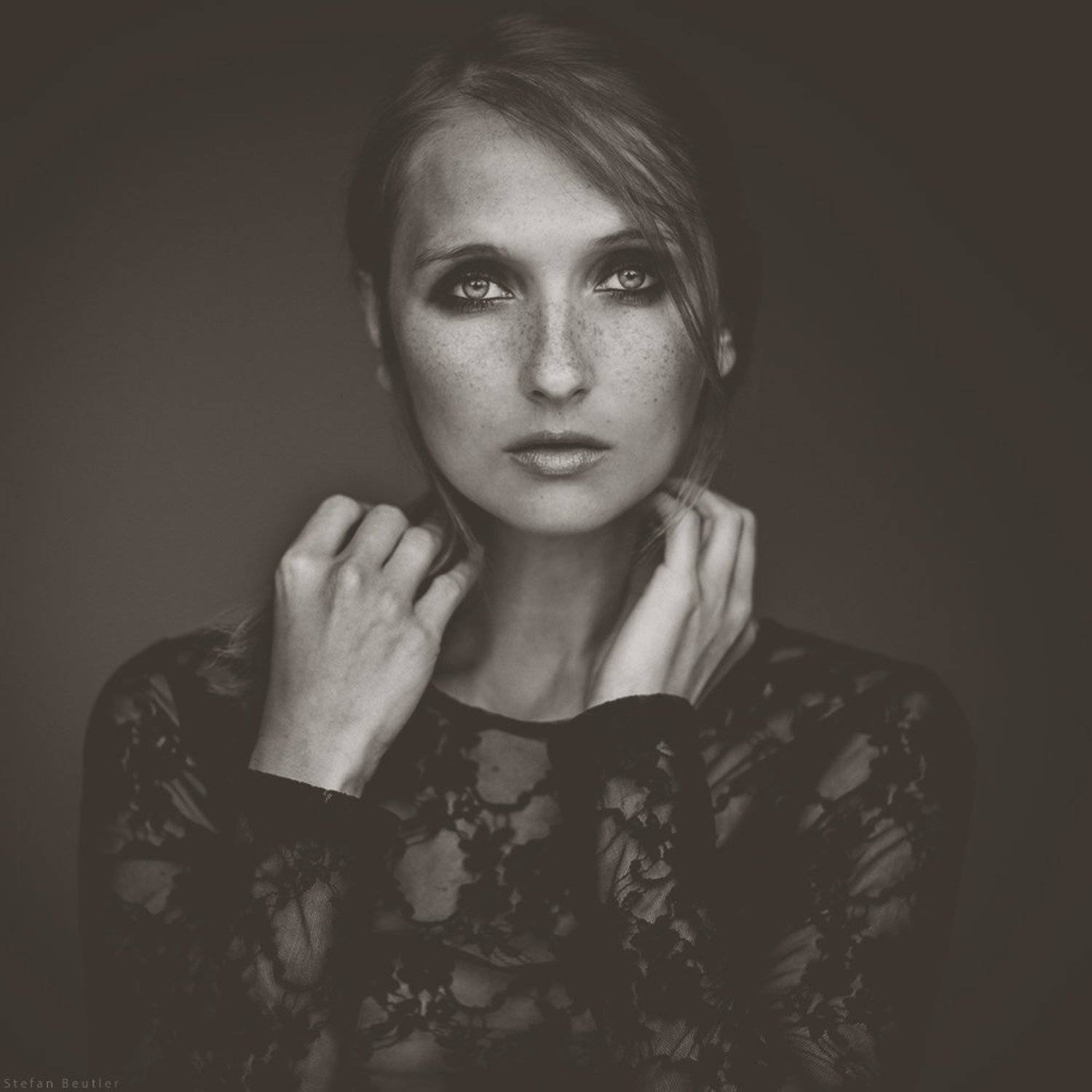 portrait, emotion, woman, frau, daylight, sw, bw, monochrome, Stefan Beutler
