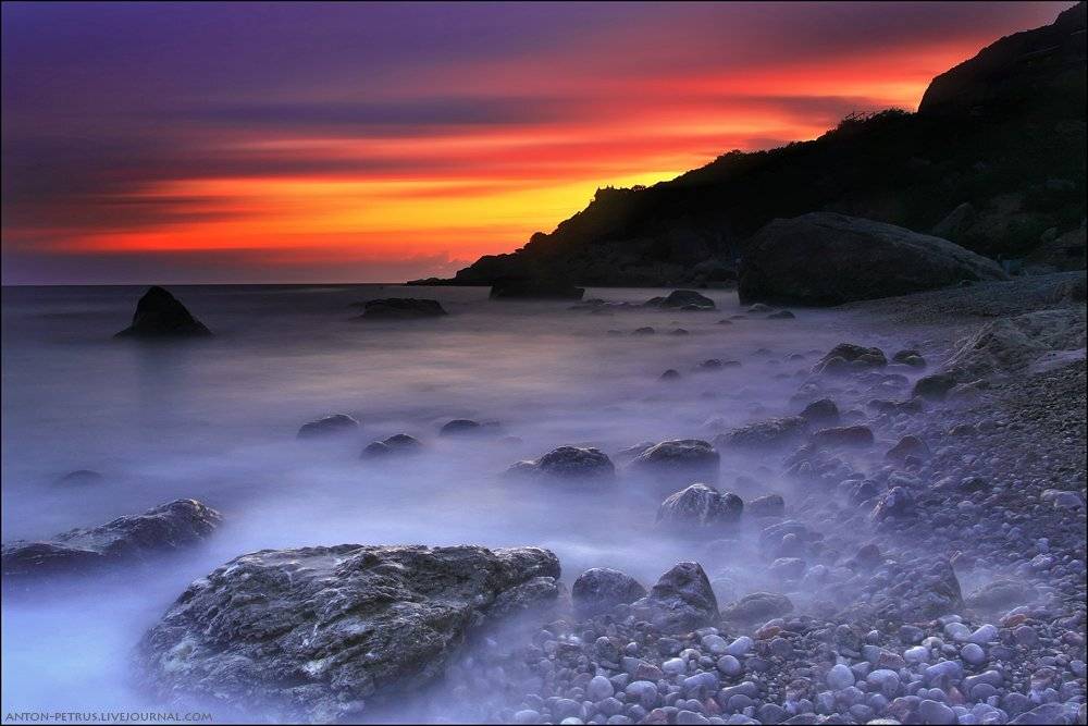 море,закат,крым,волна,рассвет,крым,батилиман, Антон Петрусь