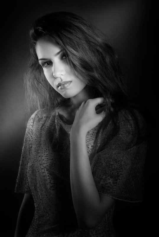 портрет;ч/б: * * * фото превью