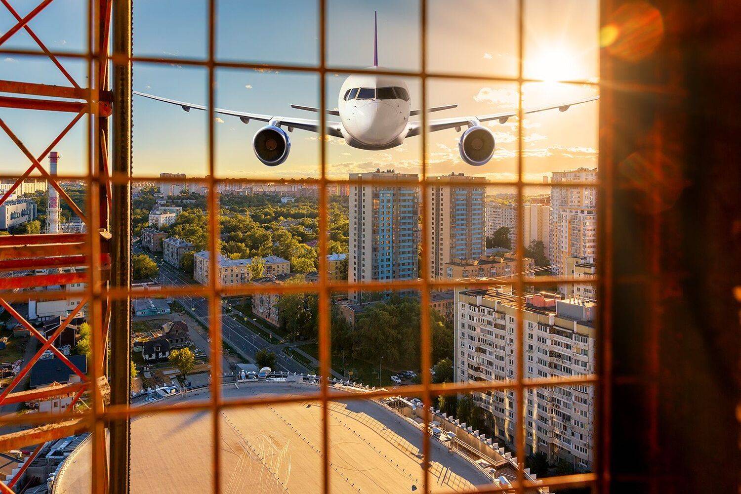 драма; самолет; город; концепт; , Юрий Шурчков