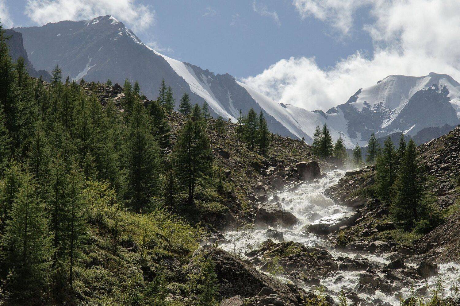 Ледник Актру., Марина Фомина