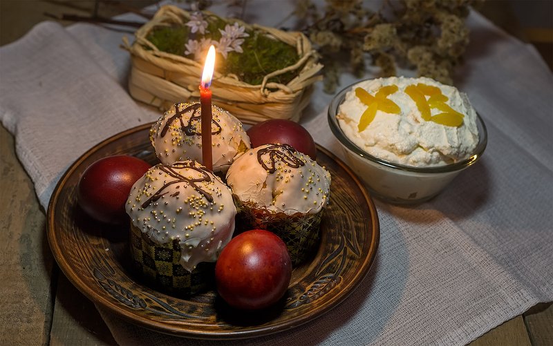 Пасха, яйца, весна, верба,  С Пасхой! фото превью