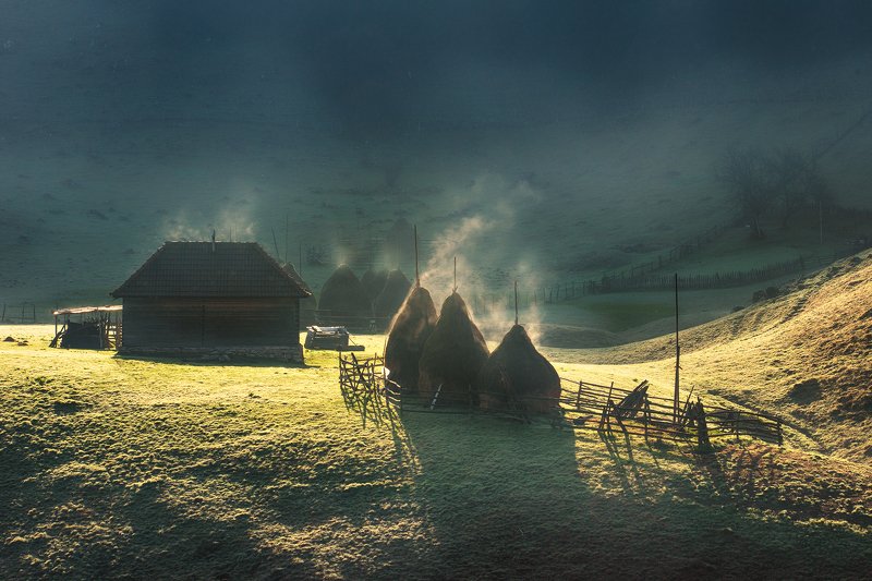 Сказочное утро в Румынии... фото превью