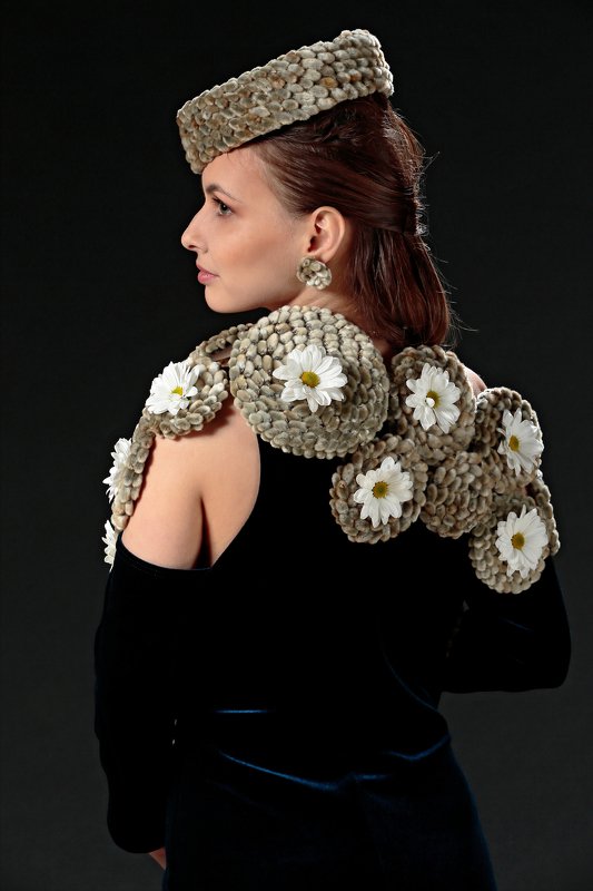 портрет, флористика, цветы, люди образы эпохи Дама фото превью