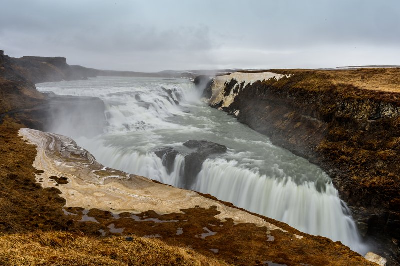 Waterfall Iceland фото превью